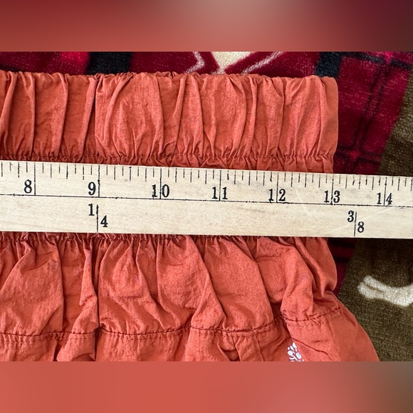 Free People Movement The Way Home Women’s Running Shorts Size M Burnt Orange - Picture 14 of 15